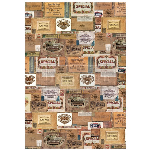 Decor transfer RE DESIGN WITH PRIMA - VINTAGE BOX