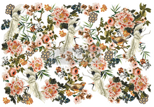 Cargar imagen en el visor de la galería, Decor Tranfer RE DESIGN WITH PRIMA - ELEGANCE &amp; FLOWERS
