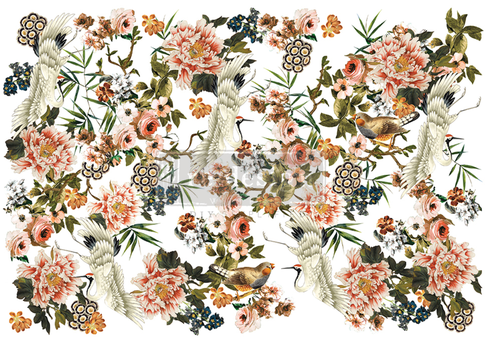Decor Tranfer RE DESIGN WITH PRIMA - ELEGANCE & FLOWERS