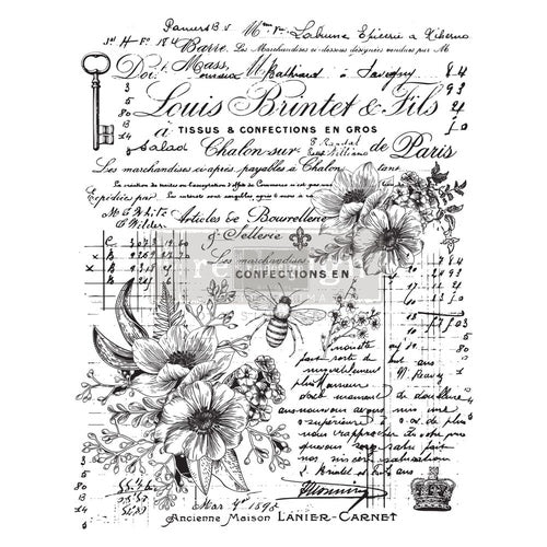 Decor Tranfer RE DESIGN WITH PRIMA - LOVELY LEDGER