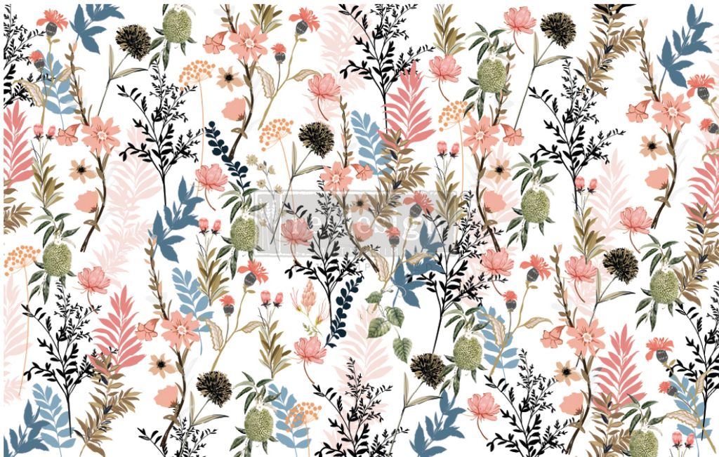 Papel Decoupage Re Design With Prima - PRETTY MEADOWS