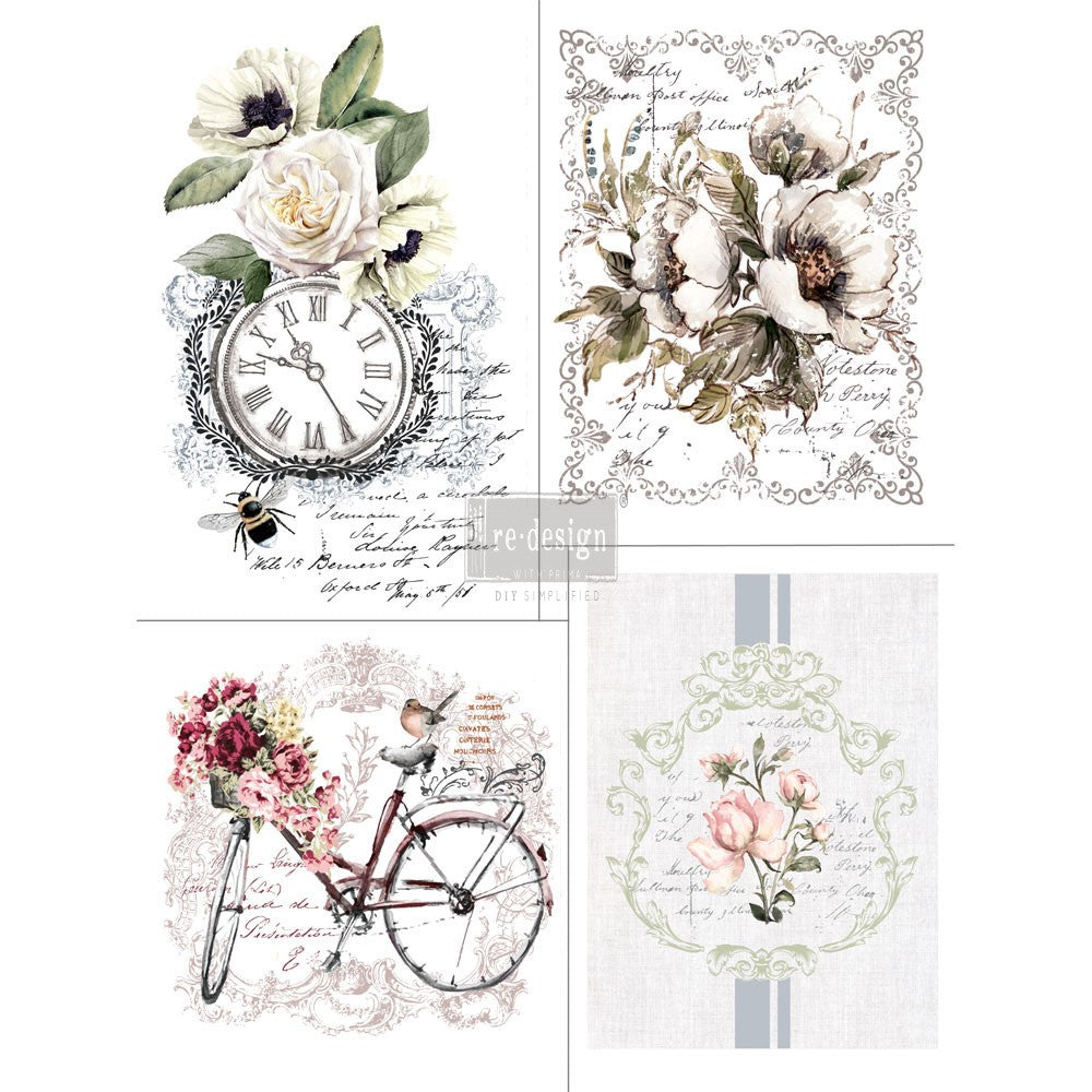 Decor Transfer RE DESIGN WITH PRIMA - BIKES RIDES