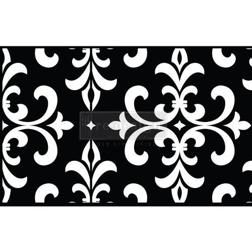 Stick & Style CECE - Modern Damask - 1 roll, 15.24 x 2.7 m.