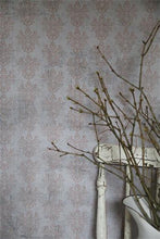 Cargar imagen en el visor de la galería, Papel Pintado Vintage - GREY / PINK

