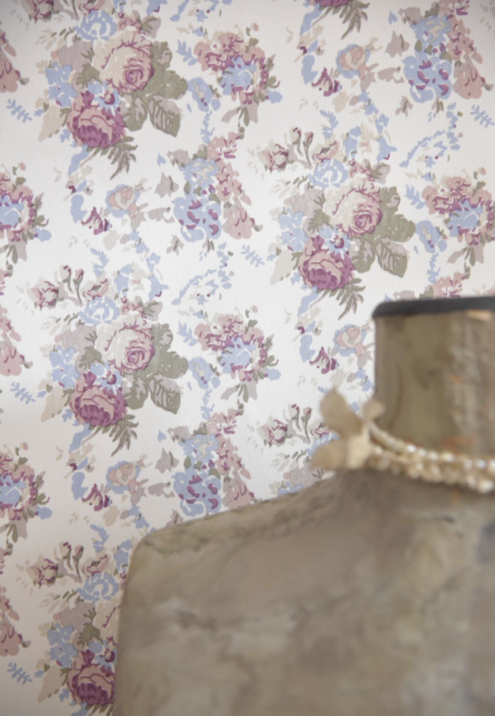 Papel Pintado Vintage - ROSES FOREVER