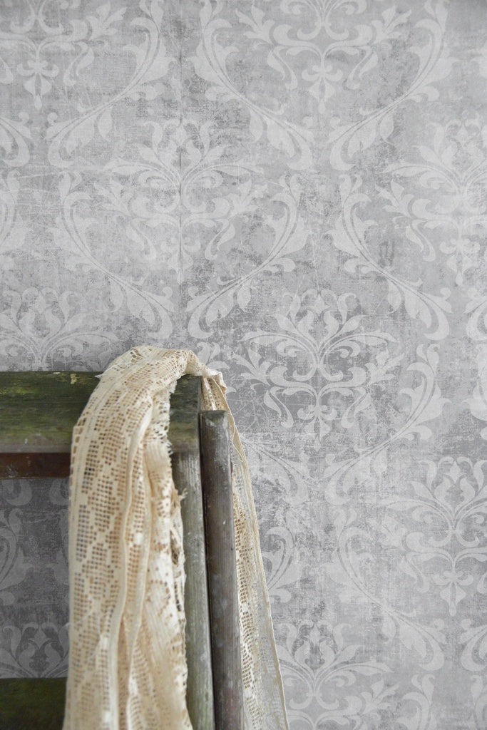 Papel Pintado Vintage - GREY PATTERN