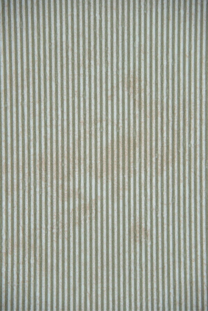 Papel Pintado Vintage - NARROW STRIPED - DUSTY GREEN