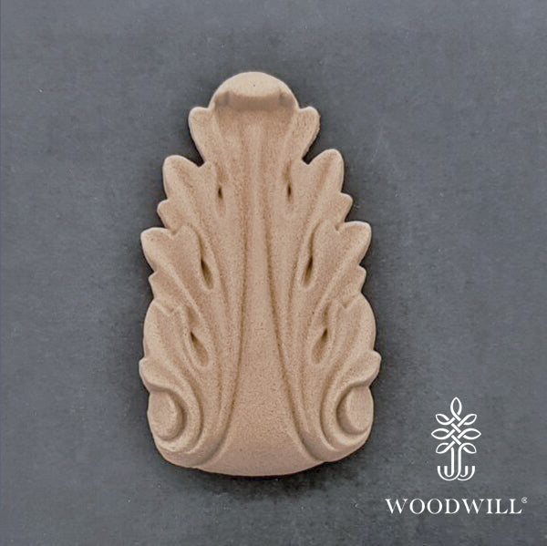 Wood Carved Decorative Column - Pillar 10 cm x 5.5 Cm