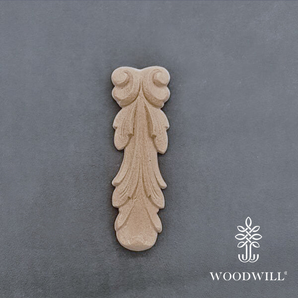 Wood Carved Decorative Column - Pillar 12cm x 4 Cm