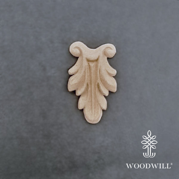 Wood Carved Decorative Column - Pillar 5cm x 3 Cm