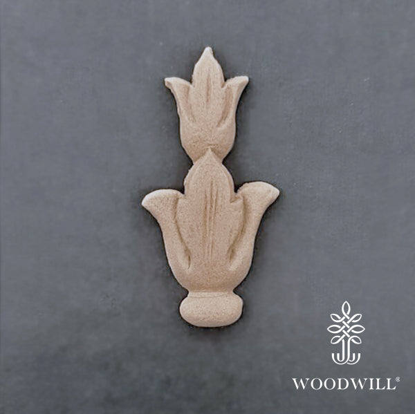 Wood Carved Decorative Column - Pillar 6cm x 3 Cm