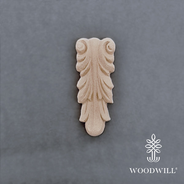 Wood Carved Decorative Column - Pillar 6 cm x 2 cm