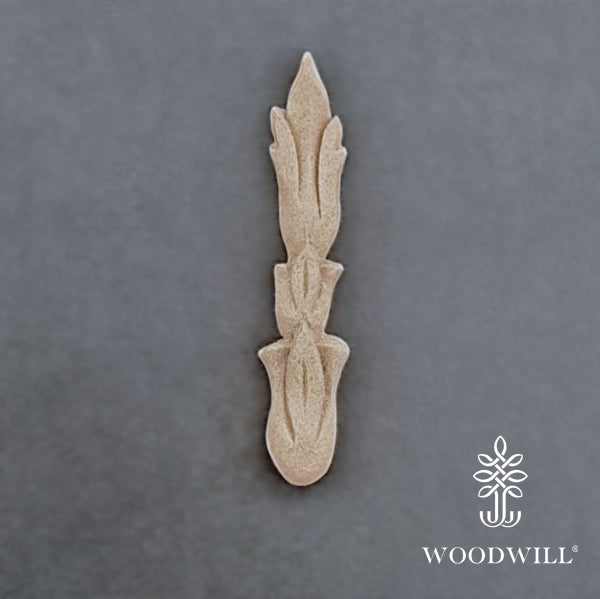 Wood Carved Decorative Column - Pillar 7 cm x 1 cm