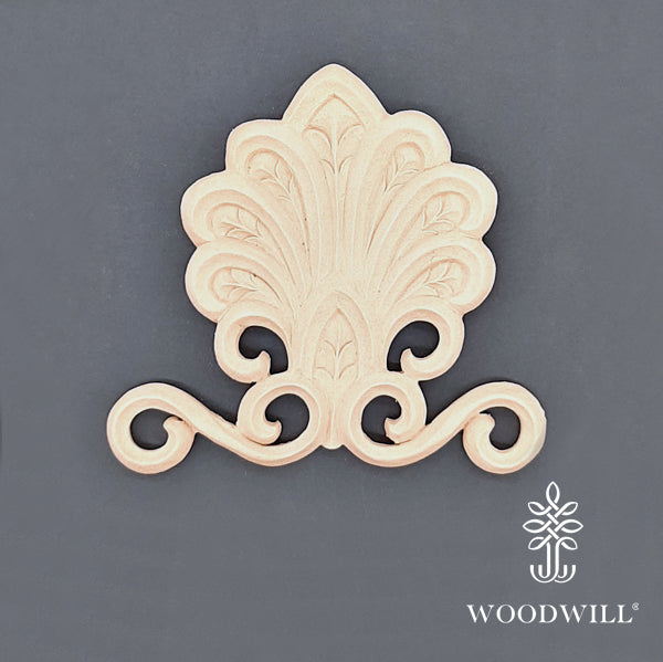 Wood Carving Decorative 19cm x 18 Cm