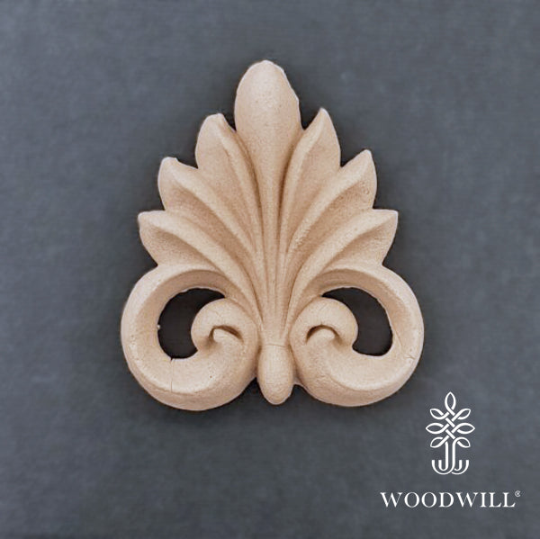 Wood Carving Decorative 5.8cm. X 6.5 Cm