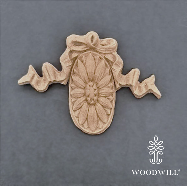 Wood Carving Decorative 6.5cm. X 9.5 Cm