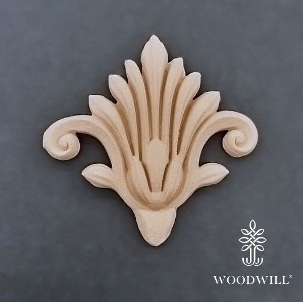 Wood Carving Decorative 7.5cm. X 7.5 Cm