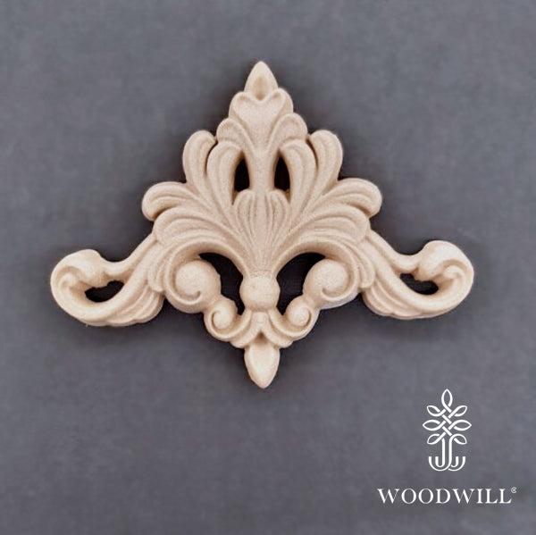 Wood Carving Decorative Center 10cm x 7 Cm