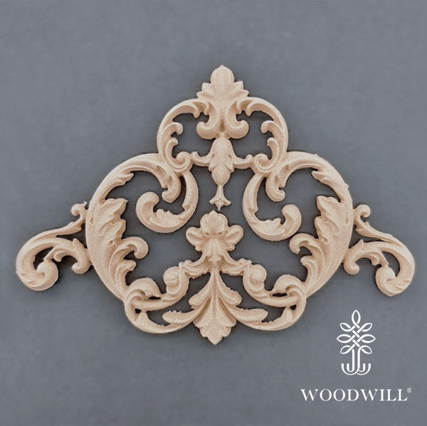 Wood Carving Decorative Center 11.5cm x 8 Cm