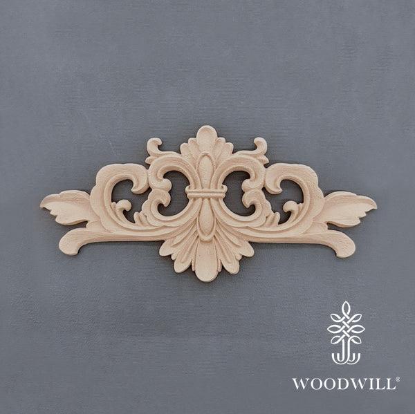 Wood Carving Decorative Center 15.7cmX7 Cm