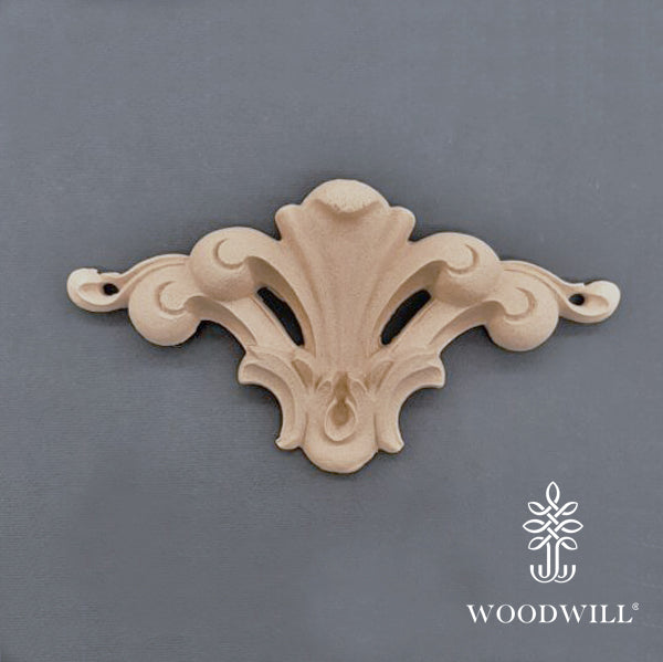 Wood Carving Decorative Center 16.5cm x 9 Cm
