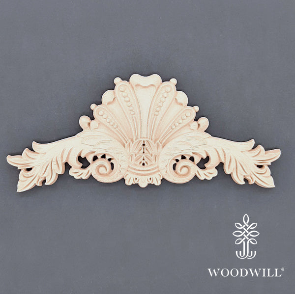 Wood Carving Decorative Center 16 Cm x 5 Cm