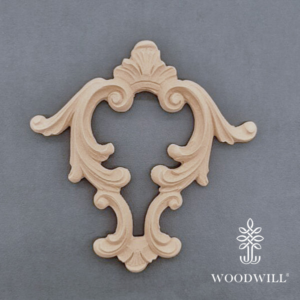 Wood Carving Decorative Center 16cm x 15cm
