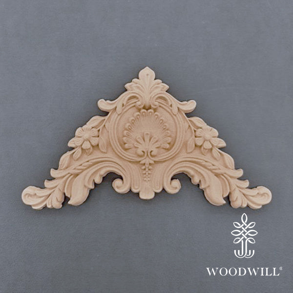 Wood Carving Decorative Center 17cm x 11 Cm