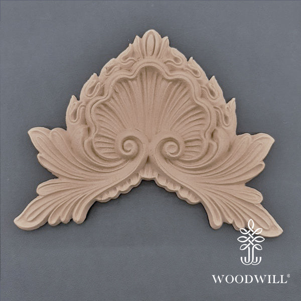 Wood Carving Decorative Center 22cm x 13 Cm