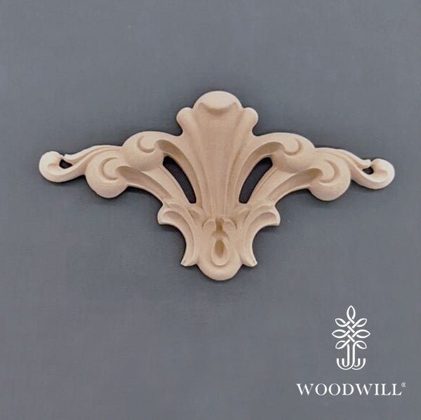 Wood Carving Decorative Center 23.5cm x 12 Cm
