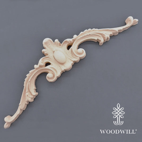 Wood Carving Decorative Center 34cm x 8Cm