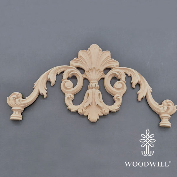 Wood Carving Decorative Center 37.5cm x 21 CM