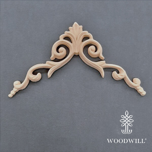 Wood Carving Decorative Corner 18cm. X 10cm