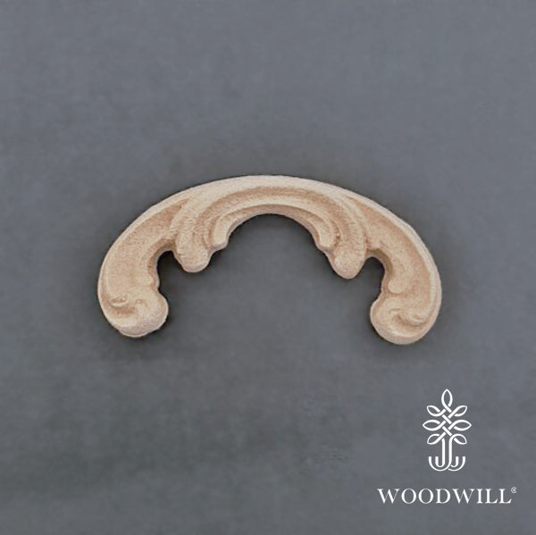 Wood Carving Decorative Corner 8cm. Χ 3cm