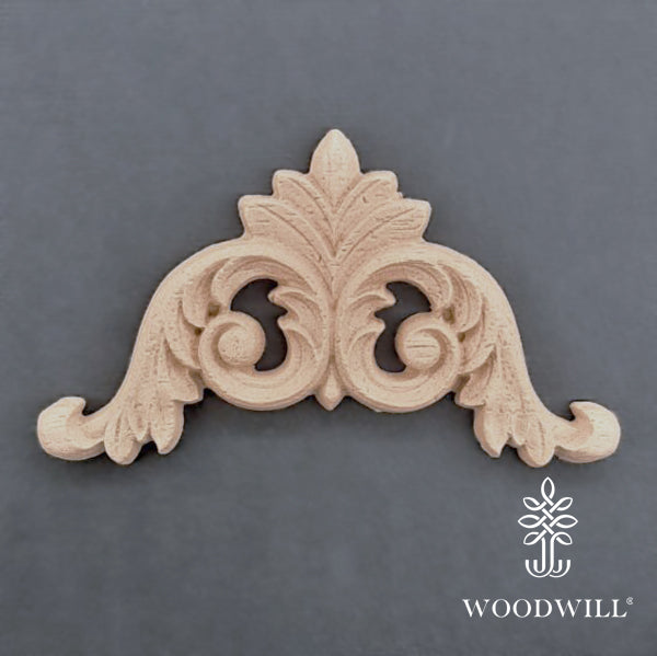 Wood Carving Decorative Corner 9 cm x 5 cm