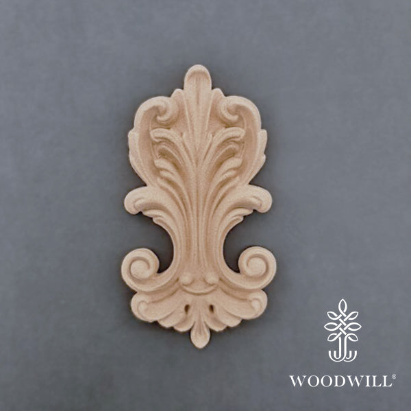 Wood Carved Decorative Column - Pillar 10cm x 6 Cm