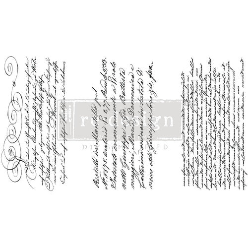 Decor Transfer RE DESIGN WITH PRIMA - Secret Letter