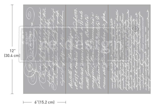 Decor Transfer RE DESIGN WITH PRIMA - Secret Letter II