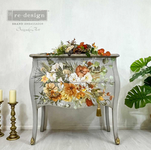 Cargar imagen en el visor de la galería, Transfer RE DESIGN WITH PRIMA - KACHA FLOWER ELEGANT NEUTRAL
