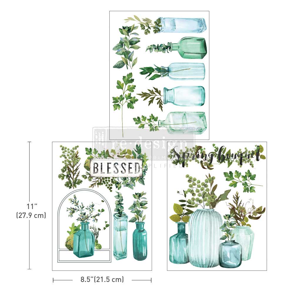 Middy Transfer RE DESIGN WITH PRIMA - Vintage Greenhouse
