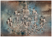 Cargar imagen en el visor de la galería, Papel Decoupage RE DESIGN WITH PRIMA Moody Chandelier
