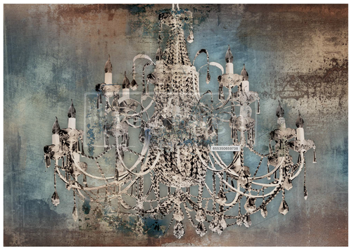 Papel Decoupage RE DESIGN WITH PRIMA Moody Chandelier