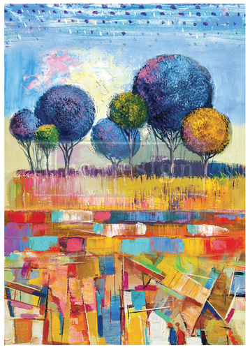 Papel Decoupage RE DESIGN WITH PRIMA Expressive Trees