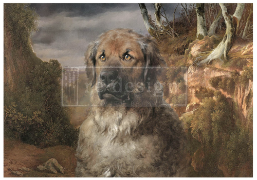 Papel Decoupage RE DESIGN WITH PRIMA Loyal Friend