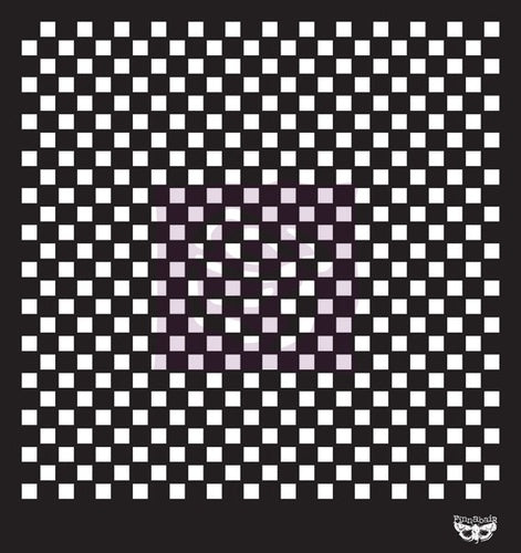 Plantilla Stencill Re Design With Prima - Checker