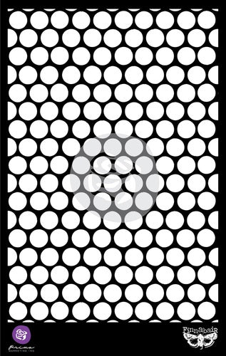 Plantilla Stencill Re Design With Prima - HoneyComb