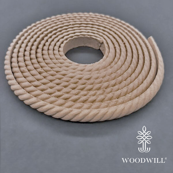 Wood Carved Flexible Trimm 215cm. X 0.8