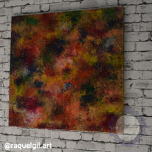 Cargar imagen en el visor de la galería, Cuadro Arte Moderno Multicolor Pintado a mano
