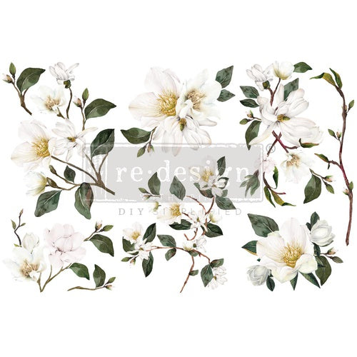 Decor Transfers RE DESIGN WITH PRIMA White Magnolia