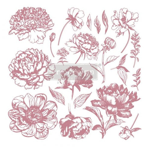 Sello Re Design With Prima LINEAR FLORAL